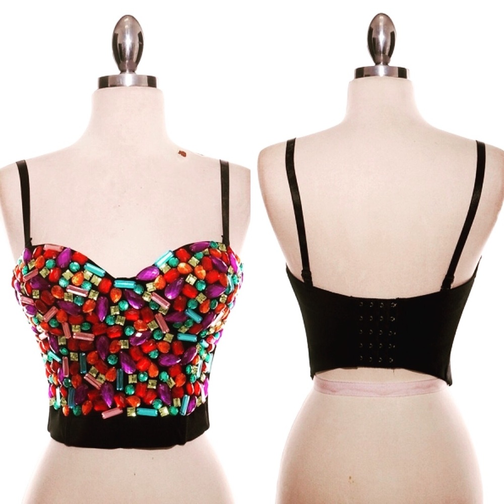 Jeweled Bustier